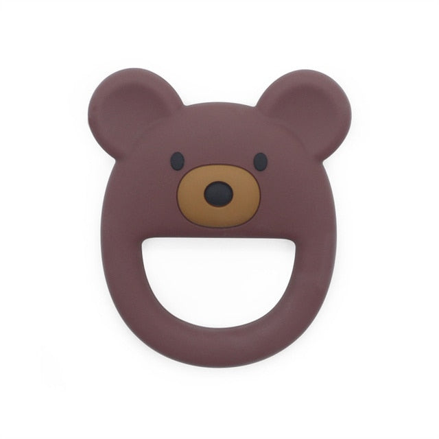 New BPA Free Silicone Molar Chewing Toys Infant Baby Health Teether Toys Baby Shower Gifts Nursing Oral Care Newborn Accessories