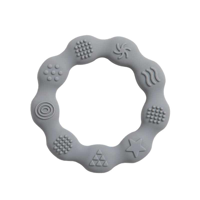 Baby Silicone Teethers Food Grade Newborn Pacifier Relief Design Teether BPA Free Infant Tactile Training Toys Bebe Teething Toy