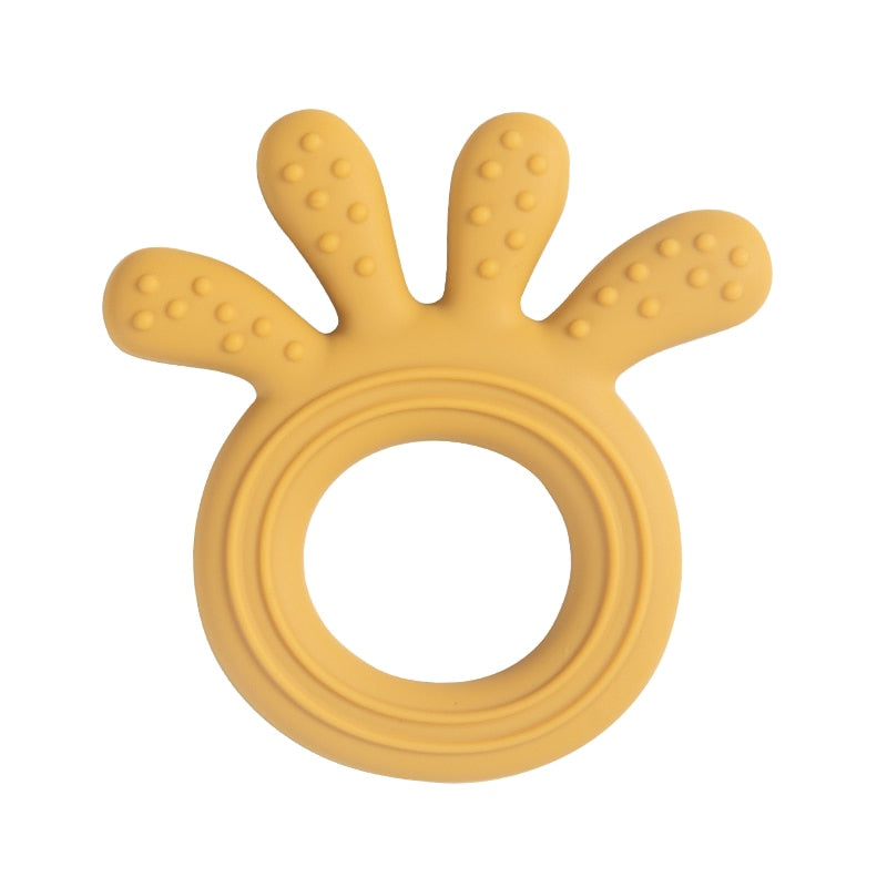 Baby Silicone Teethers Food Grade Newborn Pacifier Relief Design Teether BPA Free Infant Tactile Training Toys Bebe Teething Toy