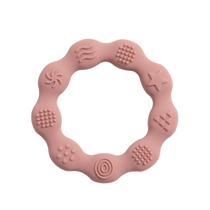 Baby Silicone Teethers Food Grade Newborn Pacifier Relief Design Teether BPA Free Infant Tactile Training Toys Bebe Teething Toy