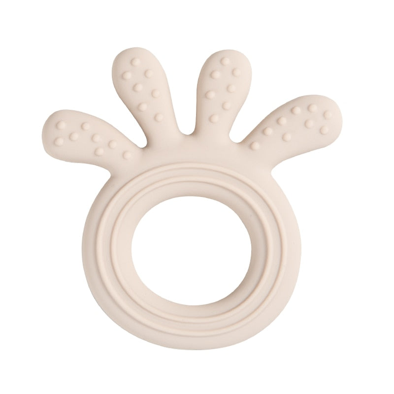 Baby Silicone Teethers Food Grade Newborn Pacifier Relief Design Teether BPA Free Infant Tactile Training Toys Bebe Teething Toy