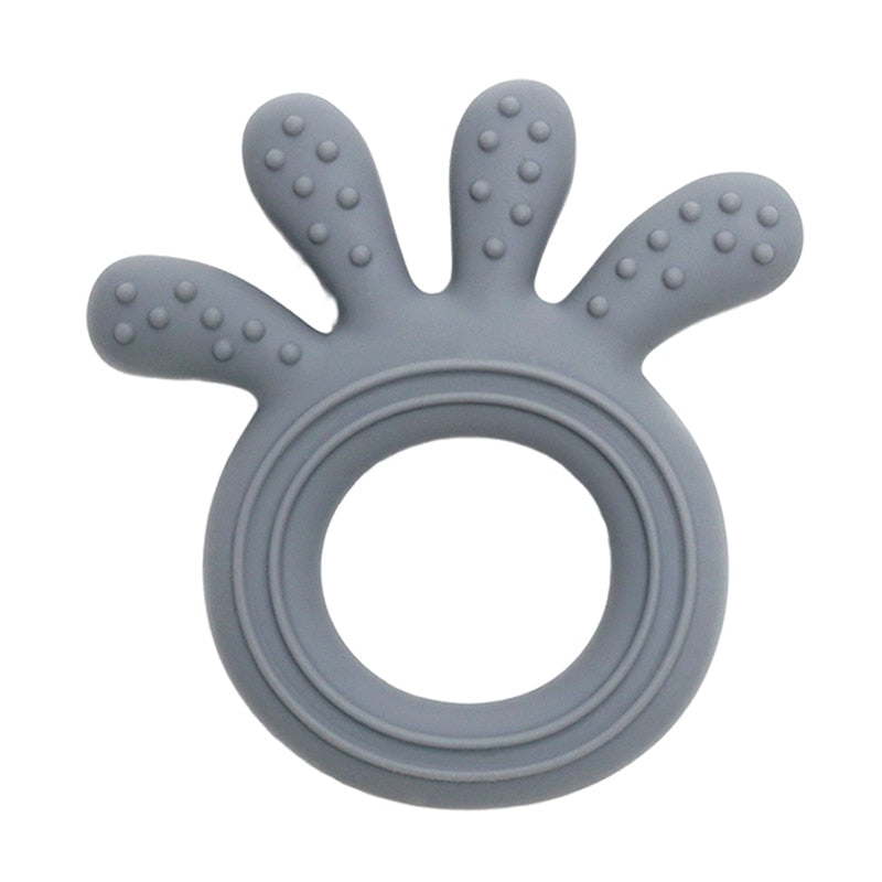Baby Silicone Teethers Food Grade Newborn Pacifier Relief Design Teether BPA Free Infant Tactile Training Toys Bebe Teething Toy