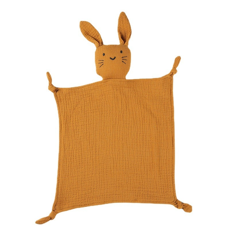 Baby Cotton Comforter Blanket Soft Newborn Sleeping Dolls Kids Fashion Sleep Toy Soothe Appease Towel Bibs