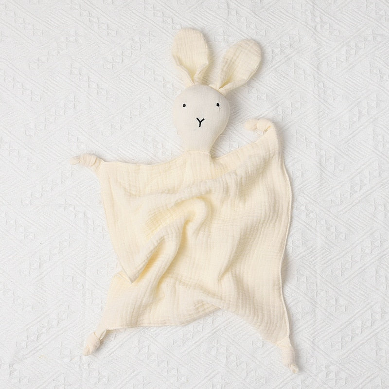 Baby Cotton Comforter Blanket Soft Newborn Sleeping Dolls Kids Fashion Sleep Toy Soothe Appease Towel Bibs