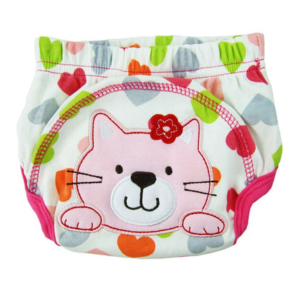 Newborn Training Pants Baby Shorts Solid Color Washable Underwear BABY Boy Girl Cloth Diapers Reusable Nappies Infant Panties
